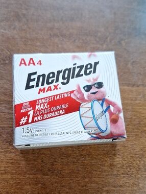 Energizer AA Batteries - White & Red Box